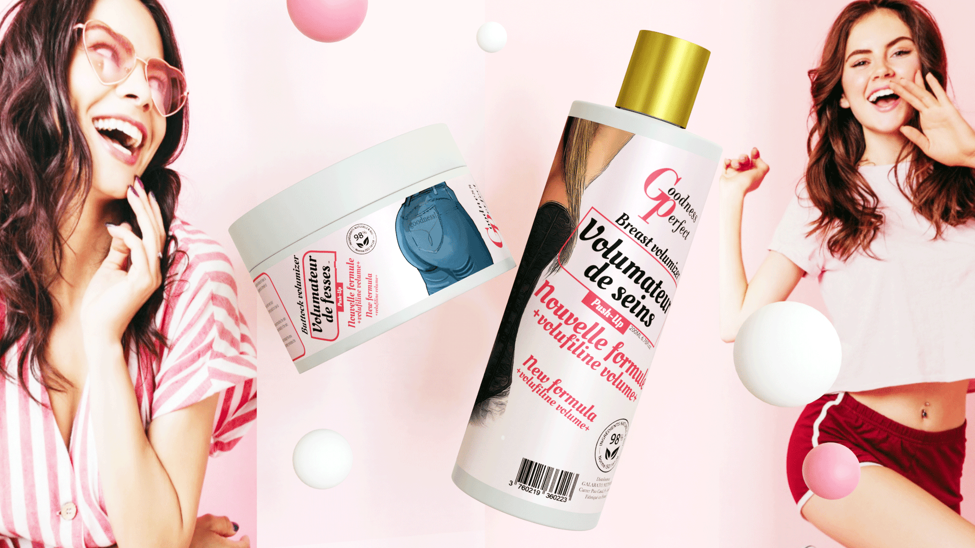 Crème volufiline pour faire grossir vos fesses naturellement-200ml